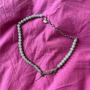 Chop Suey Club Jade Chain necklace